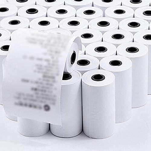 10 Rolls Of 2 1/4 X 50′ Thermal Paper – Perfect For Credit Card Machines
