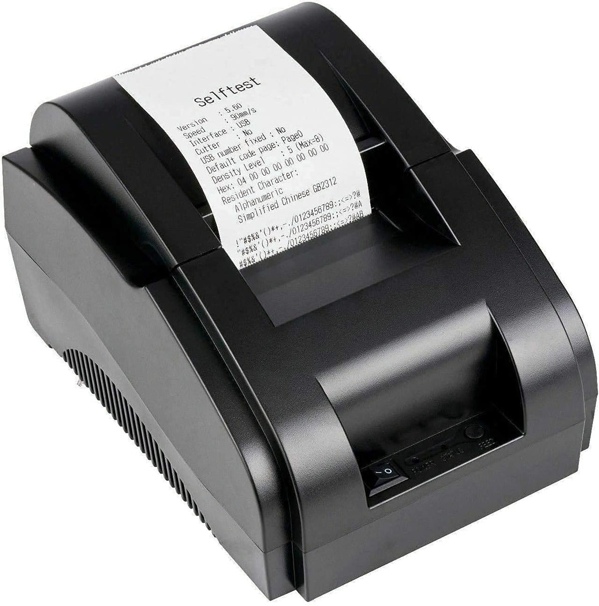 Square Terminal Receipt Paper – 10 Rolls Of 2¼" X 50ft Thermal Paper For Credit Card Machines