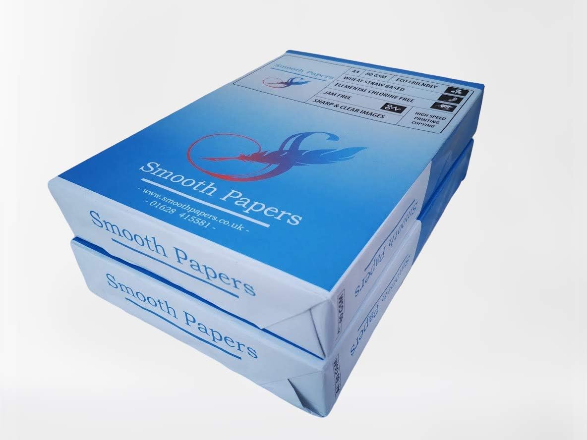 80 GSM A4 White Printer Paper Ream - Multifunction Laser Inkjet Paper