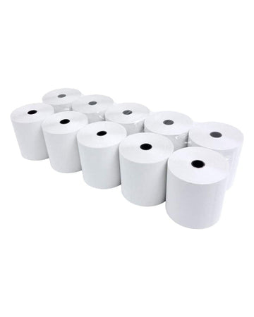 Thermal Paper Till Rolls for Credit Card All PDQ Machines 57x44x12.7mm (Box of 20)